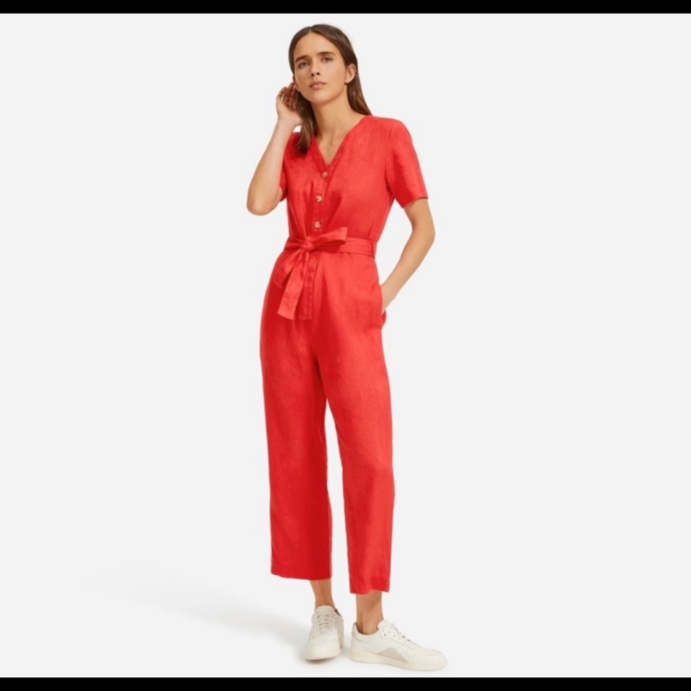 Everlane Linen Jumpsuit